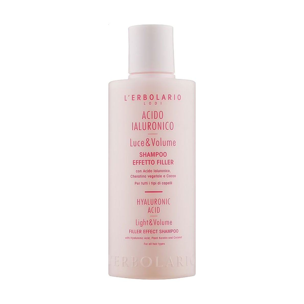 Уцінка! Шампунь для волосся L'Erbolario Effect Filler Shampoo з гіалуроновою кислотою та рослинним кератином, 200 мл
